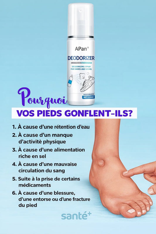 SPRAY ANTI_ODEUR ET DOULEURS DES PIEDS