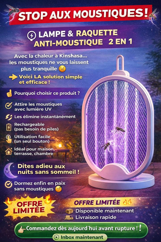 LAMPE ANTI MOUSTIQUE