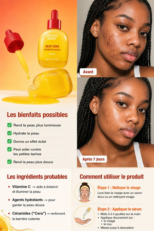 SERUM ILLUMINATEUR A LA VITAMINE C